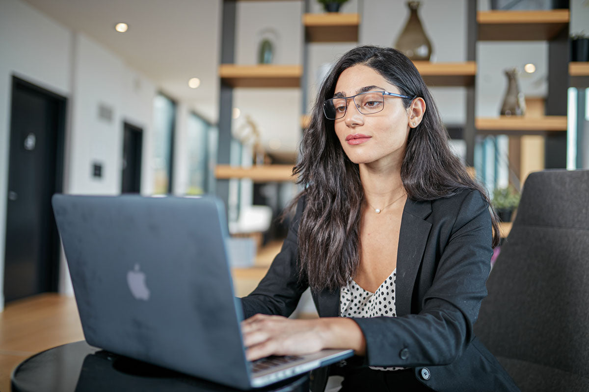 Menlo BlueLite Glasses woman